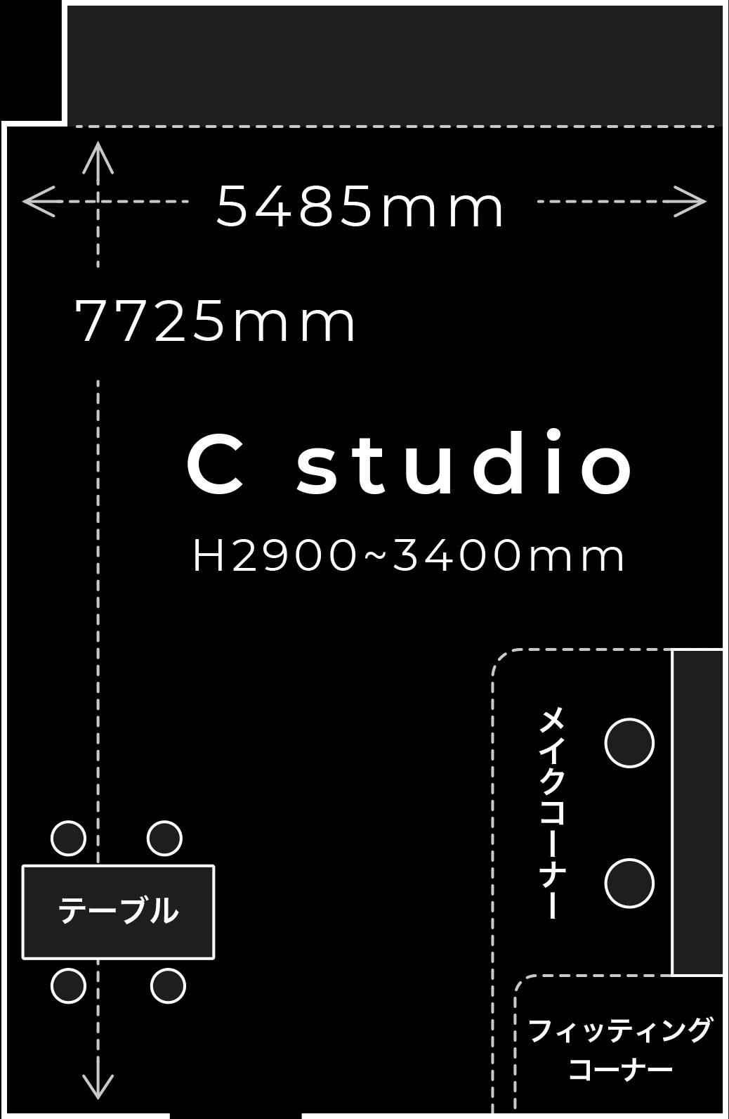 Cスタジオフロアマップ